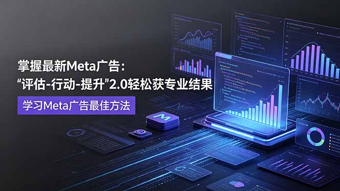 掌握最新的Meta广告，通过“评估-行动-提升”2.0版本轻松获得专业级结果。学习目前学习Meta广告的最佳方法-超级会员网