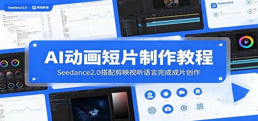 AI动画短片制作教程：Seedance2.0搭配剪映视听语言完成成片创作-超级会员网