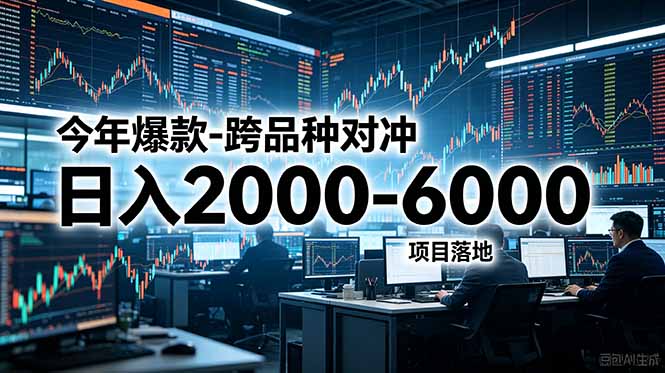 今年爆款-跨品种对冲日入2000-6000，项目落地！-超级会员网