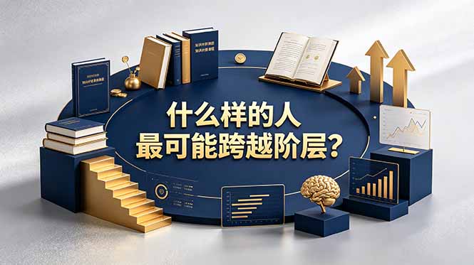 付费文章：什么样的人最可能跨越阶层？具备这五种特质，普通人也能顺利跨越阶层-超级会员网