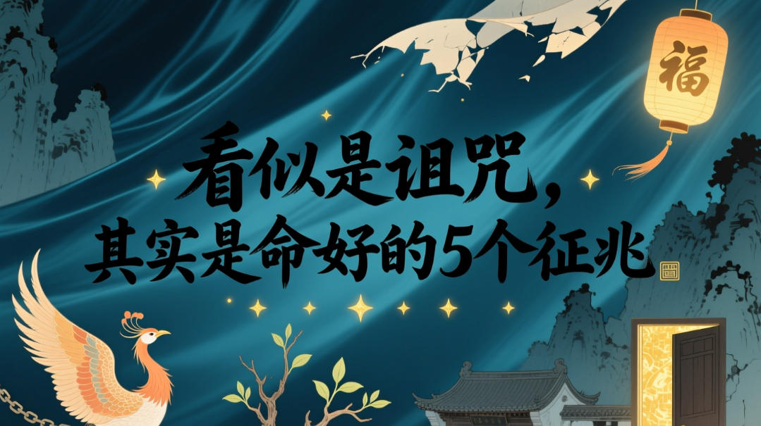 付费文章：看似是诅咒，其实是命好的5个征兆-超级会员网