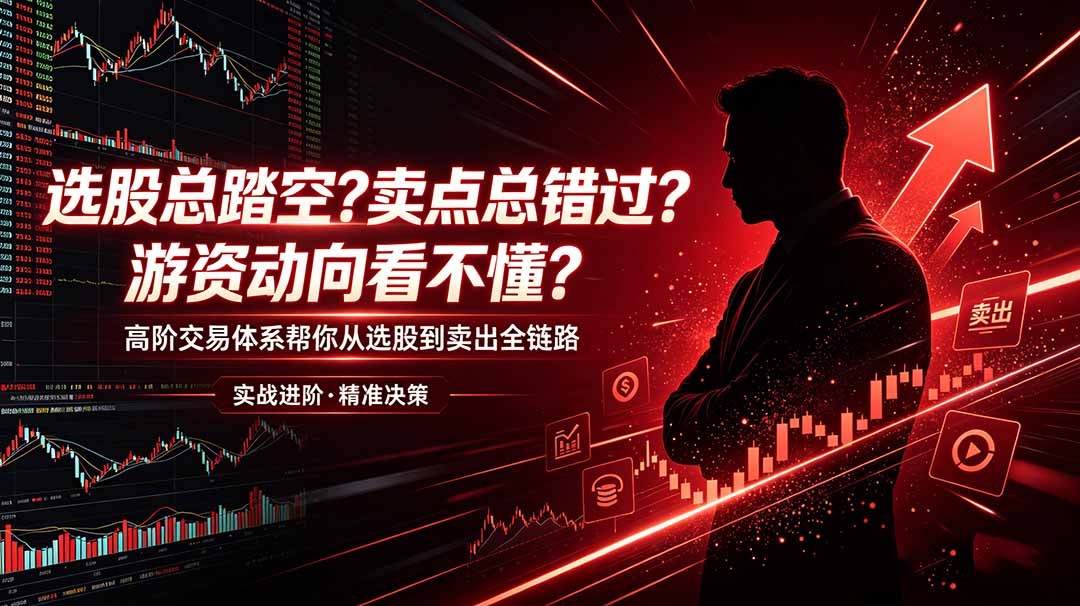 选股总踏空？卖点总错过？游资动向看不懂？高阶交易体系帮你从选股到卖出全链路(更新6月-超级会员网