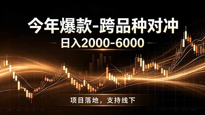 全新跨品种对冲模式上线！日稳定盈利 2000-6000，合规长久可批量放大-超级会员网