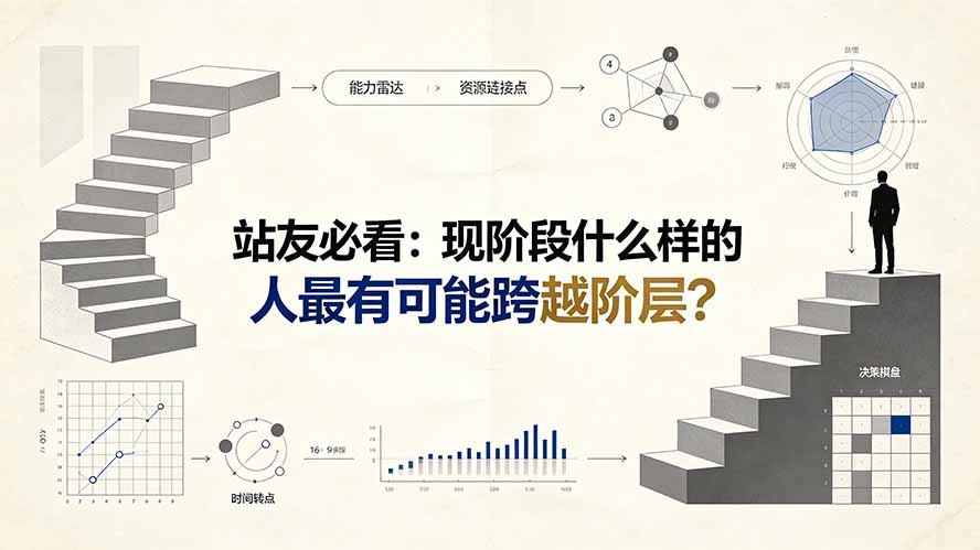 付费文章：站友必看：现阶段什么样的人最有可能跨越阶层?-超级会员网