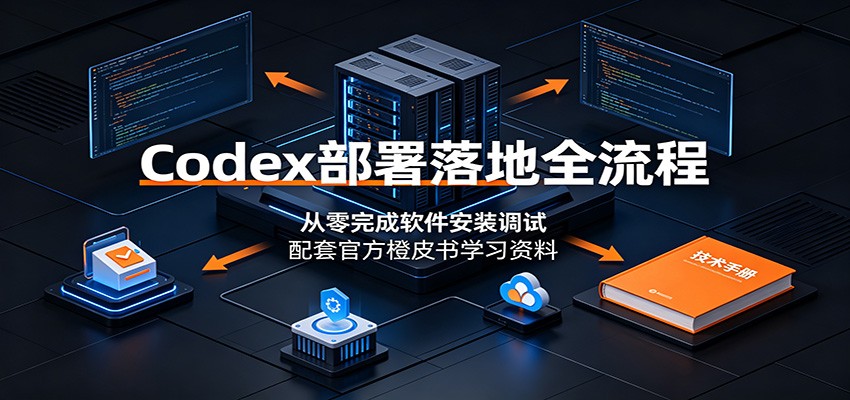 Codex部署落地全流程：从零完成软件安装调试，配套官方橙皮书学习资料-超级会员网
