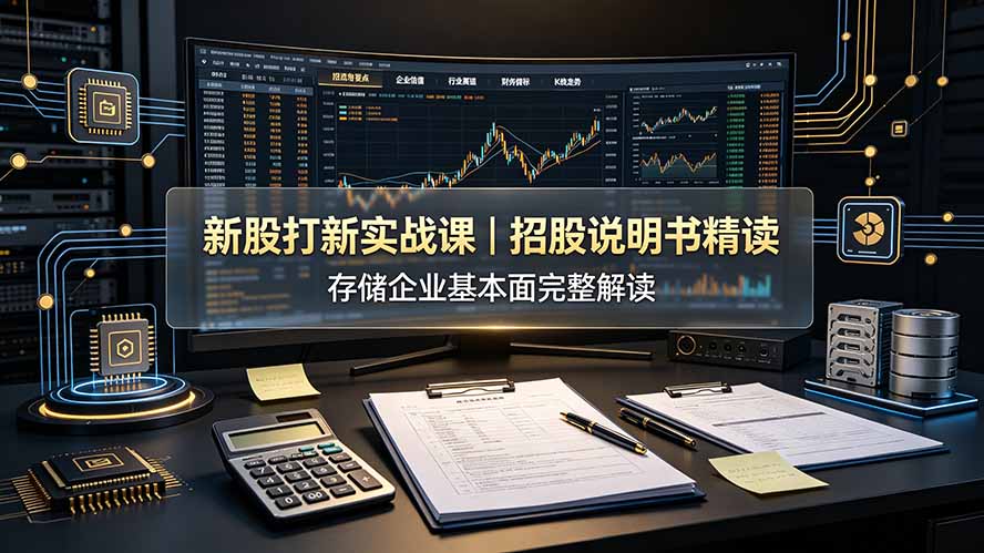 付费文章：新股打新实战课｜招股说明书精读，存储企业基本面完整解读-超级会员网