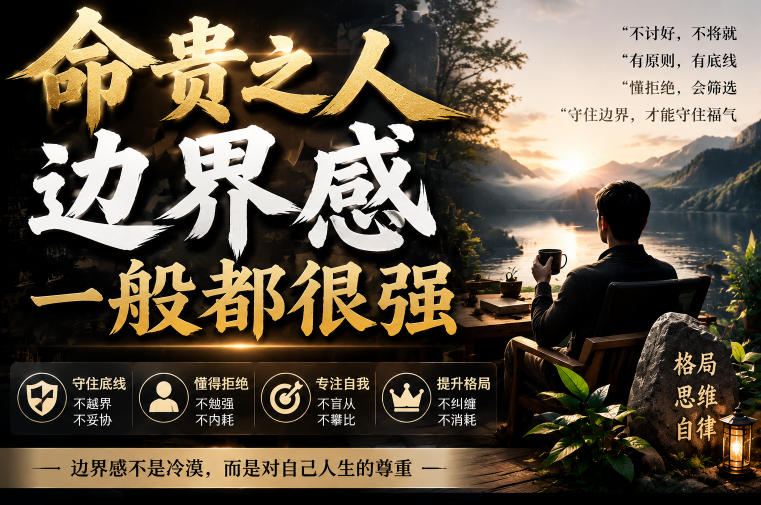 付费文章：命贵之人，边界感一般都很强-超级会员网