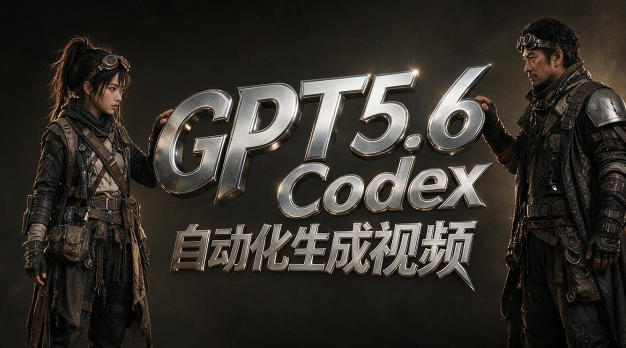GPT5.6+Codex自动化生成视频全流程实战，从提示词设计、角色设定、封面海报，到视频生成思路与自动化工作流-超级会员网