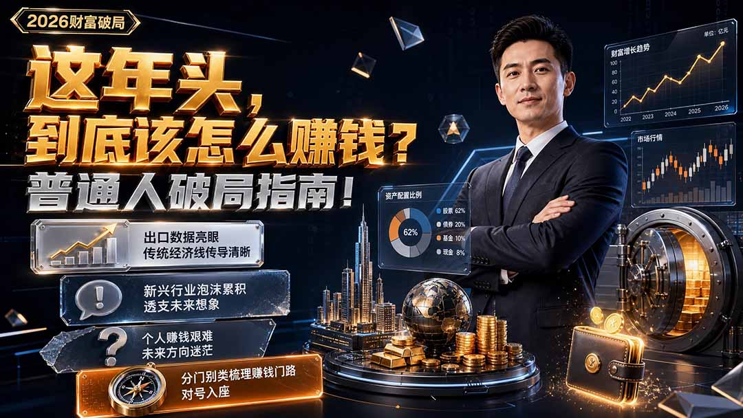 付费文章：这年头，到底该怎么赚钱？普通人破局指南！-超级会员网