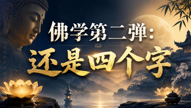付费文章：佛学第二弹：还是四个字-超级会员网