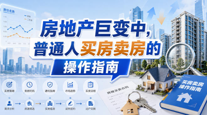 付费文章：房地产巨变中，普通人买房卖房的操作指南【上篇+下篇】-超级会员网