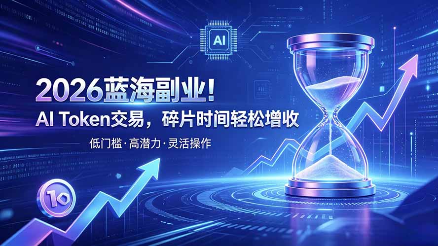 AI Token算力赛道！普通人可入局的数字副业-超级会员网