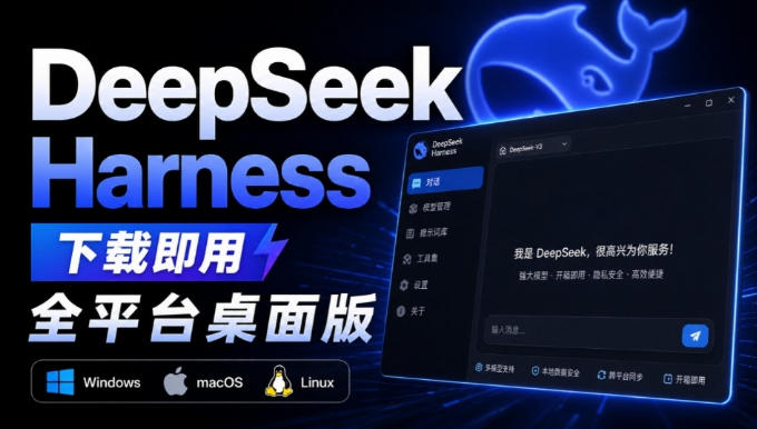 Github上近20万Stars，Harness现在可以双击运行使用了，Harness全平台桌面版-超级会员网