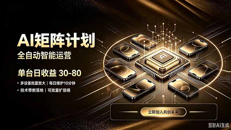 AI智能对话，矩阵规模化创业，全程技术扶持，长久稳定，日入800+-超级会员网