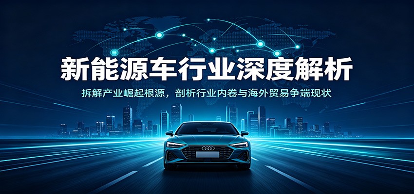 新能源车行业深度解析：拆解产业崛起根源，剖析行业内卷与海外贸易争端现状-超级会员网