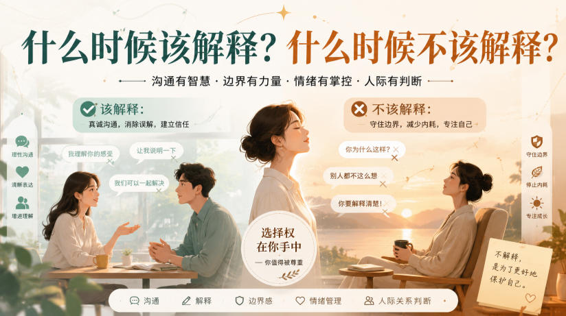 付费文章：什么时候该解释？什么时候不该解释？-超级会员网