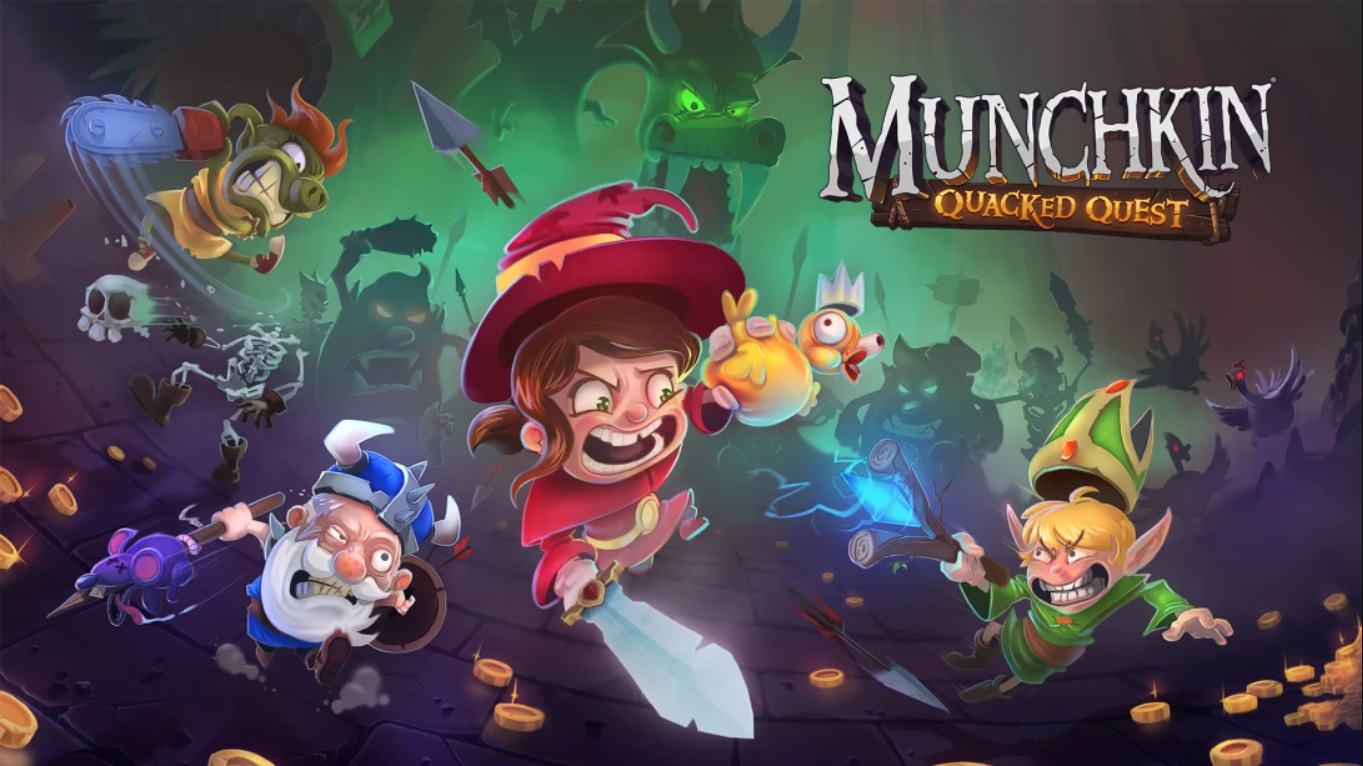 【美版】小白世纪：嘎嘎任务 Munchkin: Quacked Quest 英语-超级会员网