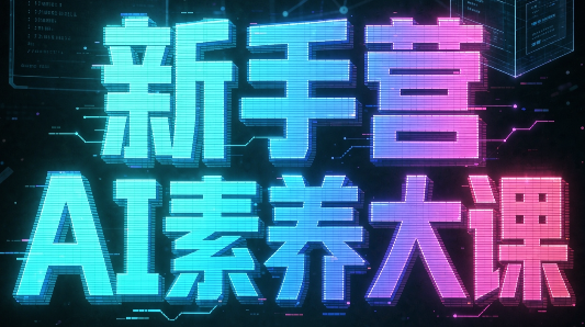 破局俱乐部·破局行动新手营AI素养大课-超级会员网