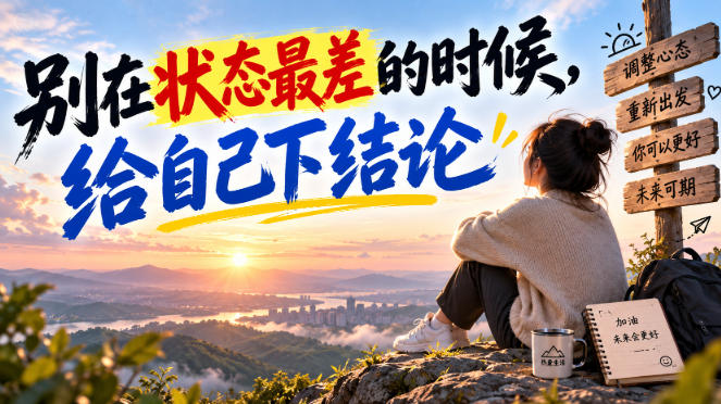 某公众号付费文章：别在状态最差的时候，给自己下结论-超级会员网