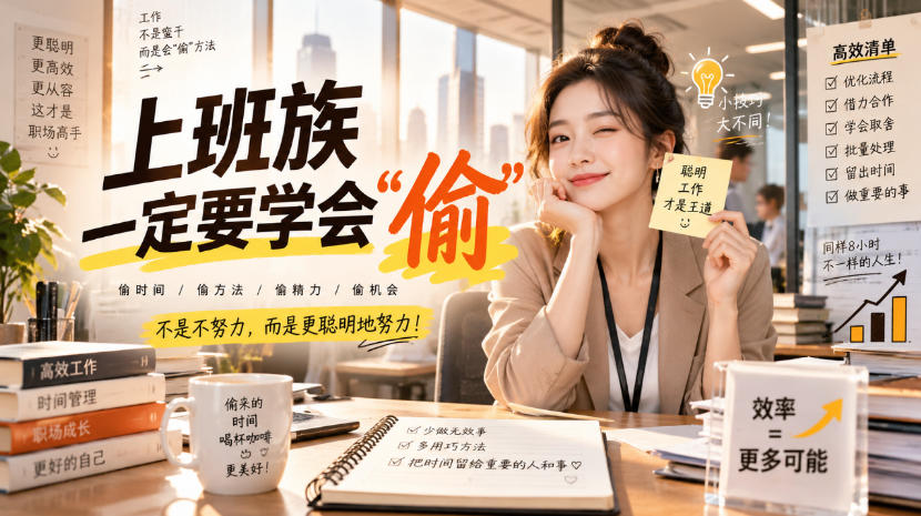 某社群精选付费文：上班族一定要学会“偷“-超级会员网