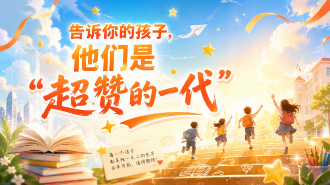 某付费社群专属文章：告诉你的孩子，他们是“超赞的一代”。-超级会员网