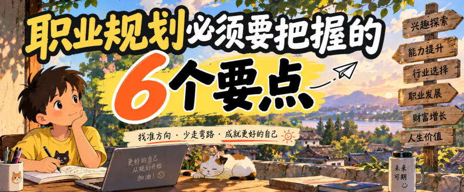付费文章：职业规划必须要把握的6个要点-超级会员网