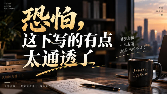 灏泽叔最新付费文章：恐怕，这下写的有点太通透了-超级会员网