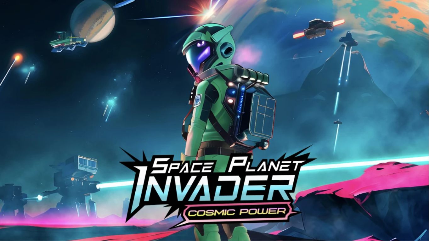 【美版】太空星球入侵者：宇宙之力 Space Planet Invader – Cosmic Power 英语-超级会员网