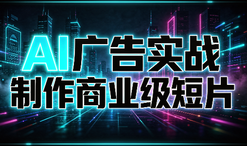 AI广告实战制作商业级短片-超级会员网