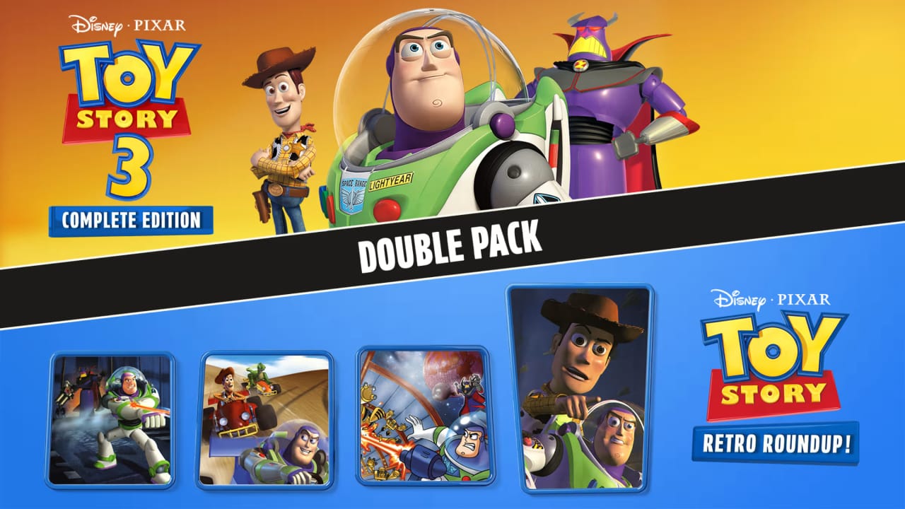 玩具总动员：复古大集合！+玩具总动员3完整版 双合集丨Disney/Pixar Toy Story: Retro Roundup! + Toy Story 3 Complete Edition Double Pack-超级会员网