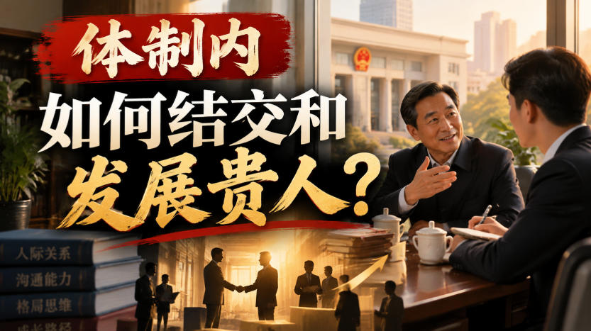 某公众号付费文章：体制内，如何结交和发展贵人?-超级会员网