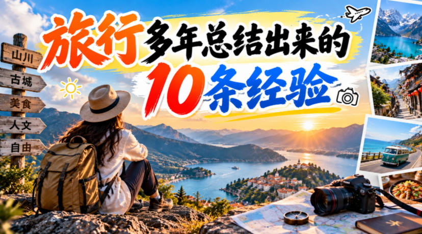 付费文章：旅行多年总结出来的10条经验-超级会员网