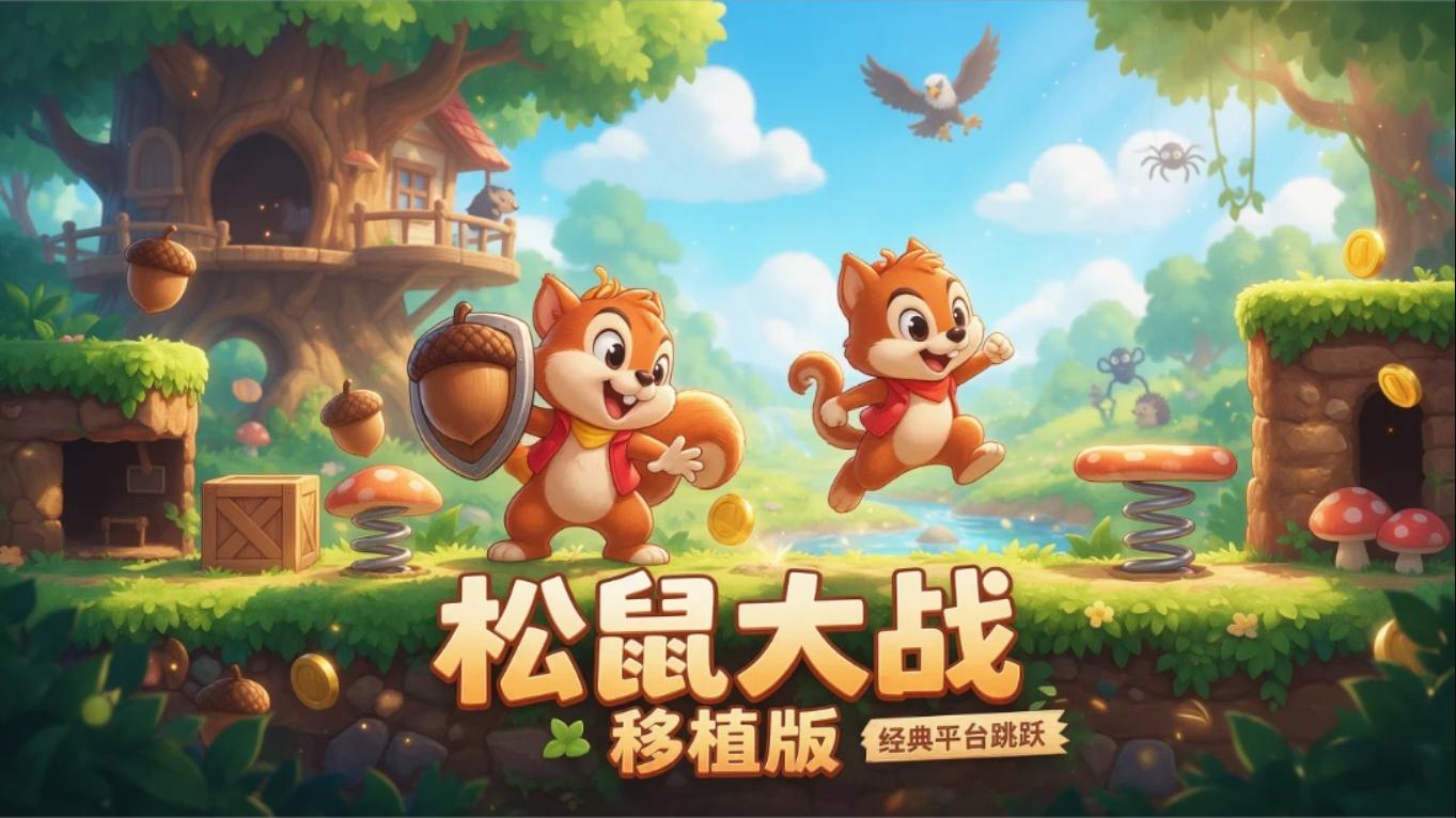 【移植游戏】松鼠大战-重制版 移植游戏-超级会员网