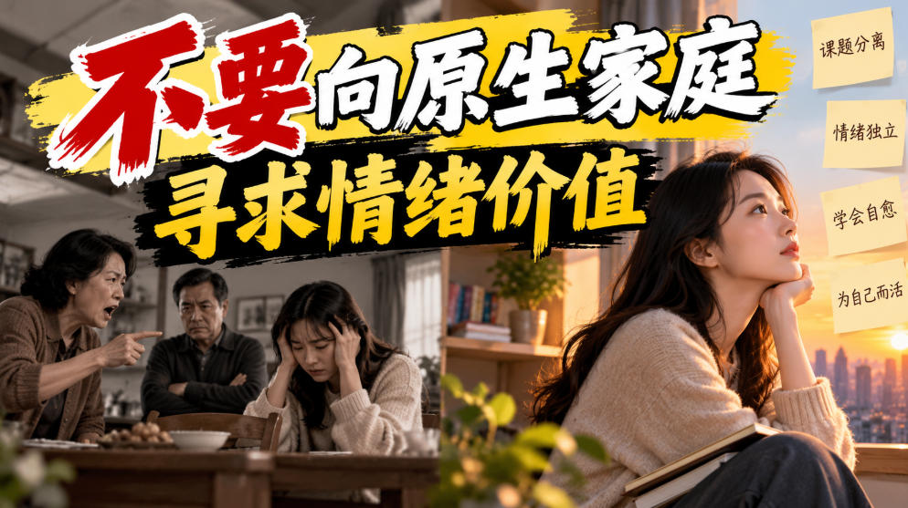 某公众号付费文章：不要向原生家庭寻求情绪价值-超级会员网