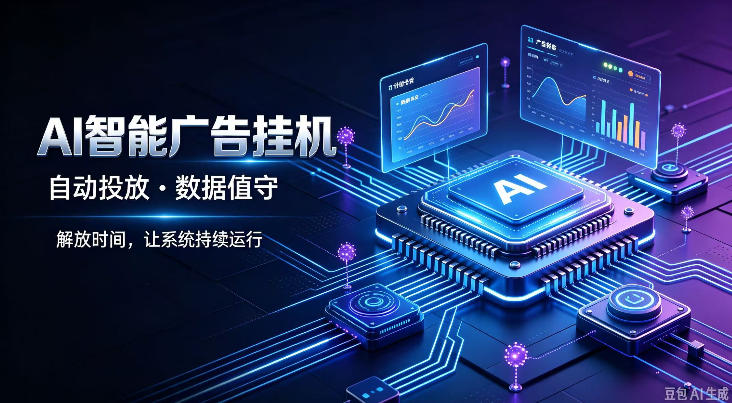 AI智能广告挂G｜全自动广告任务运营项目拆解，解放时间解放双手，让系统持续运行【揭秘】-超级会员网