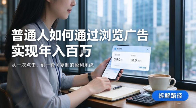 2026最新技术，24小时全自动浏览广告，全网独家项目，单台设备日入200+新手小白可快速上手，支持实地学习实地考察【揭秘】-超级会员网
