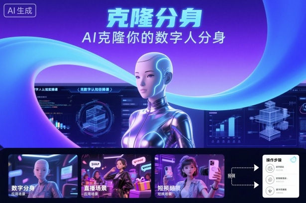 AI数字人认知实操课，克隆你的数字人分身-超级会员网